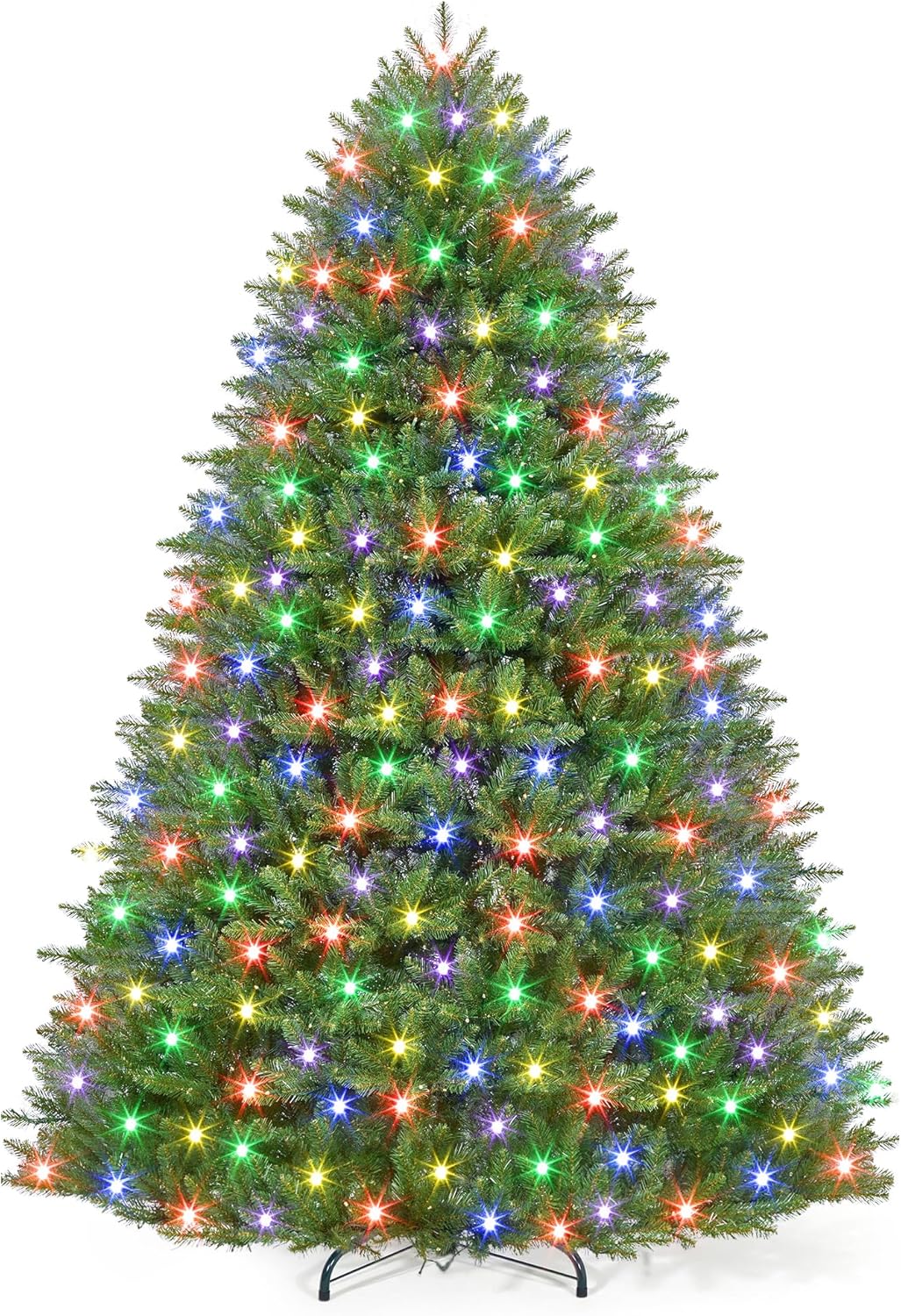 6FT Prelit Christmas Tree with 200 Lights for Holiday Cheer