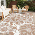 LOKHOM Outdoor Rug for Patio - Reversible Waterproof Mat