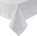 Laura Ashley Raised Woven Embroidered Jacquard Tablecloth - Snowflake