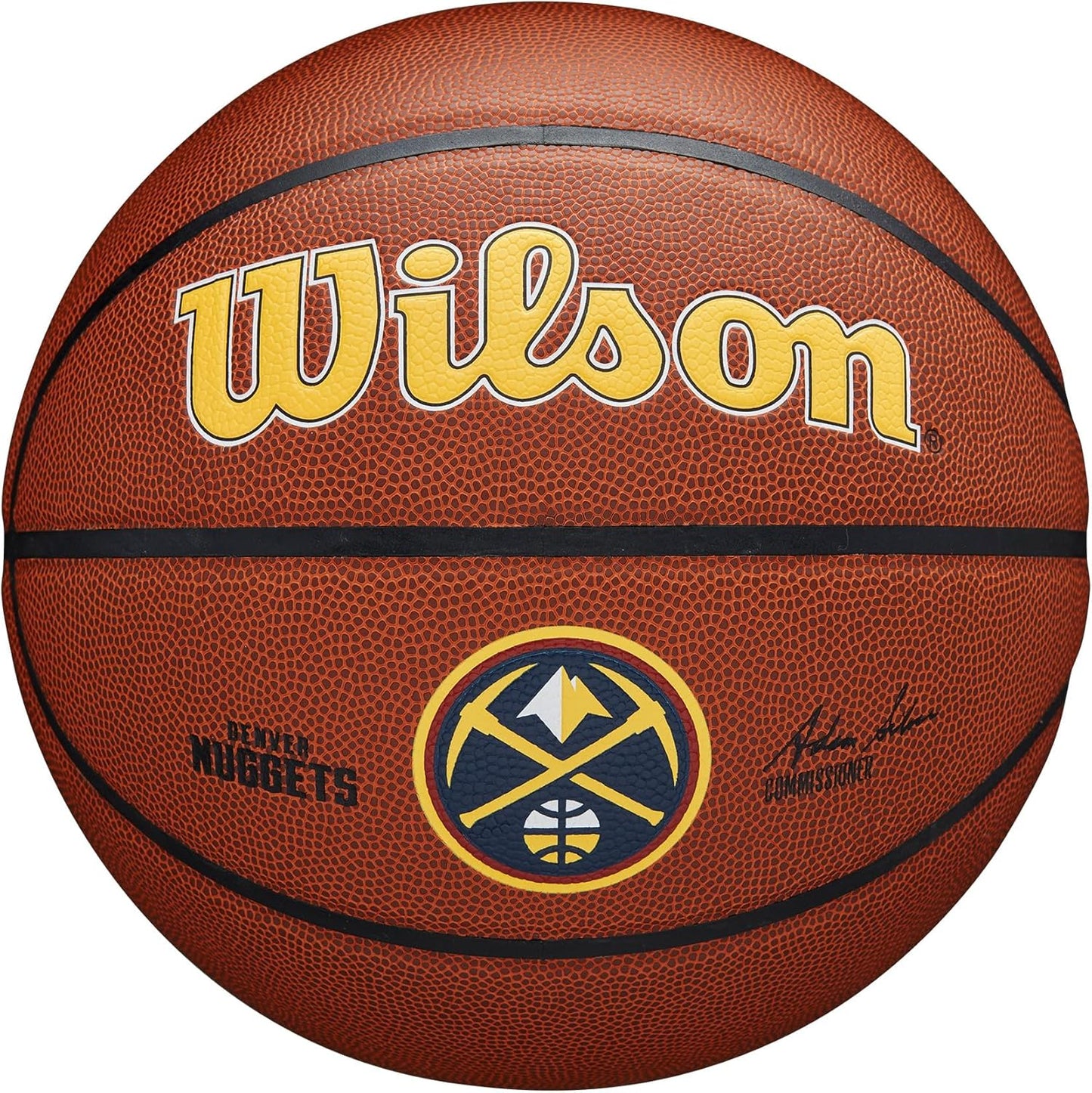 Wilson NBA Team Alliance Basketball - Size 7 for Denver Nuggets