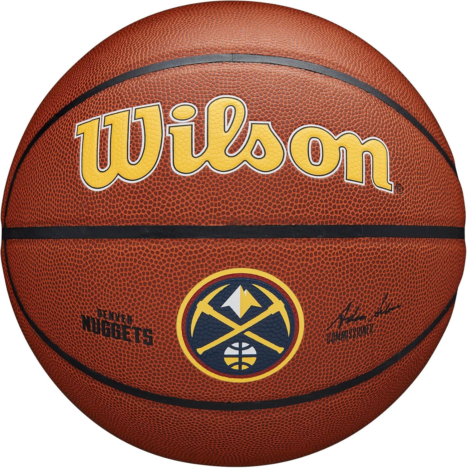Wilson NBA Team Alliance Basketball - Size 7 for Denver Nuggets