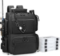 Rabjen Fishing Tackle Backpack with Rod Holders - Organized 42L Gear