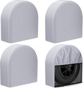 RV Tire Covers Set of 4 - Windproof Waterproof Protection for 35-38.75