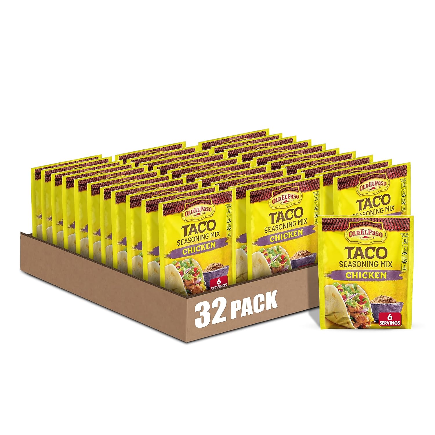 Old El Paso Chicken Taco Seasoning Mix for Flavorful Meals