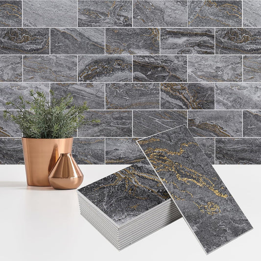 100 Pieces Peel and Stick Backsplash for Kitchen and More