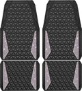 Bling Diamond Rubber Car Mats Full Set - Sparkly Trimmable Fit