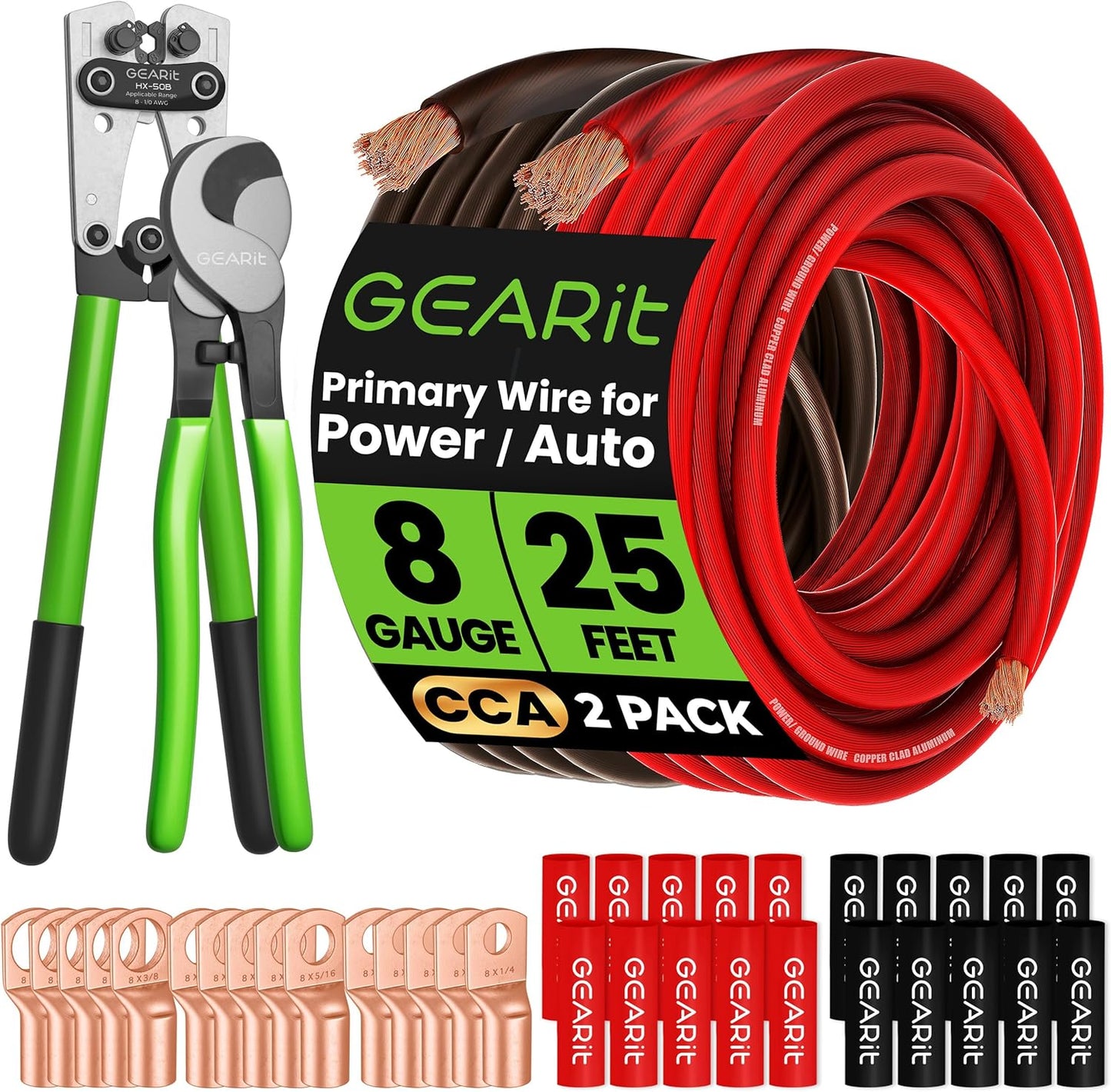 High-Quality 8 Gauge CCA Wire for Automotive Power and Ground