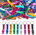 200pc Colored Aluminum Bottle Opener Keychain - Bulk Mix Pack
