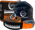 GearAmerica Heavy Duty Tow Strap 4inx30ft for Offroad Recovery