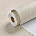 Grasscloth Wallpaper Peel and Stick 20.9in x 393in - Textured Beige