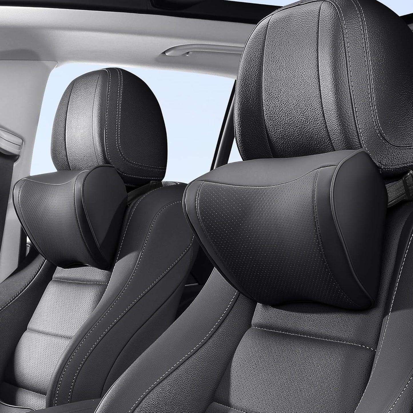 Car Headrest Pillow 100% Memory Foam for Ultimate Comfort