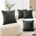 Deconovo Faux Linen Pillow Covers for Elegant Home Decor