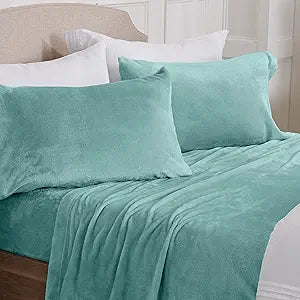 NY Loft Ultra Soft Micro Fleece Sheets Set for Cozy Comfort