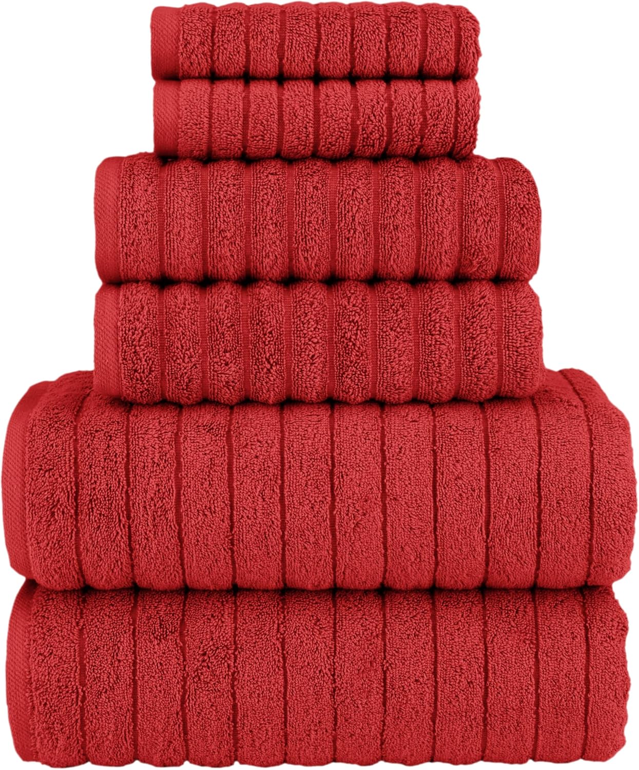 Elegant Comfort 100% Turkish Cotton Luxury Bath Towels Set
