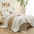 Bedsure King Size Comforter Set - 7 Piece All-Season Bedding Set