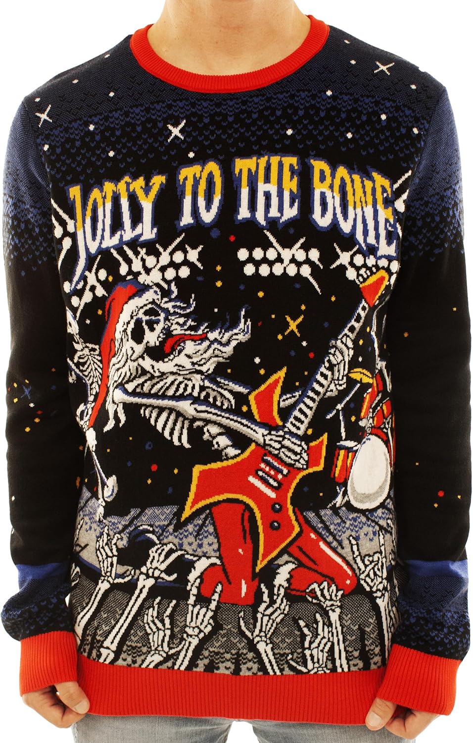 Ugly Christmas Sweater for Men and Women - Funny Santa Design