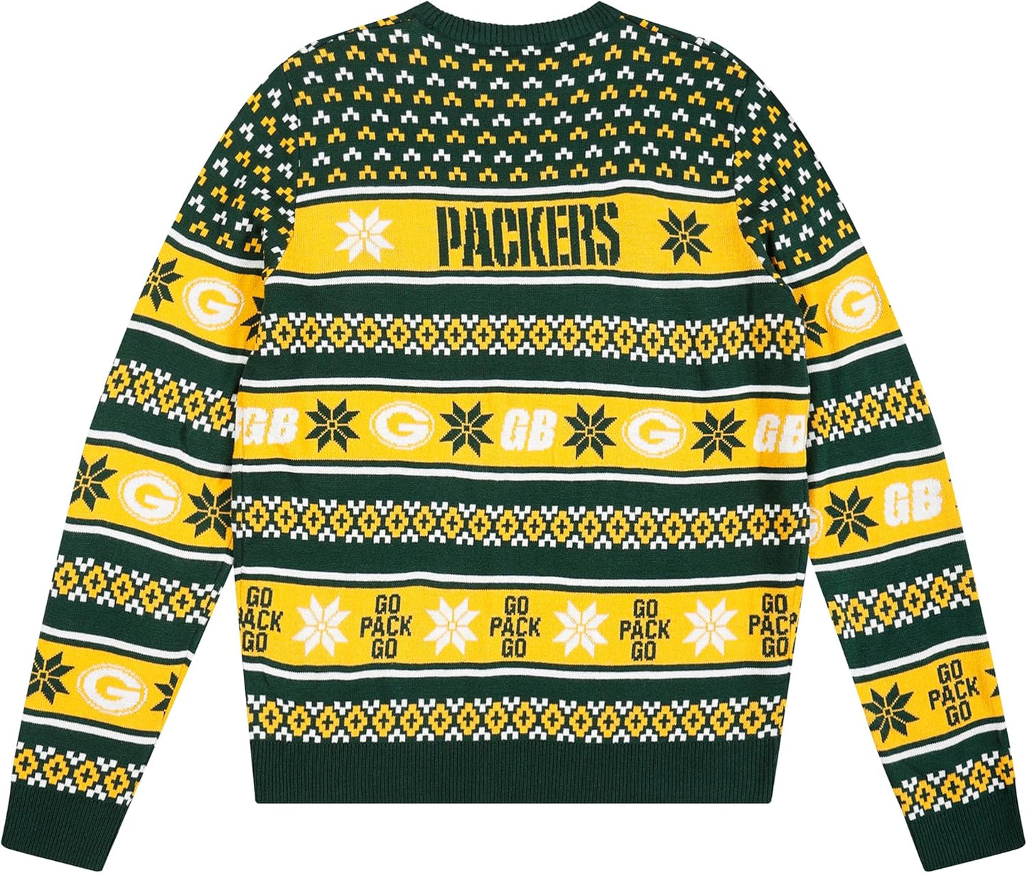 FOCO NFL Team Big Logo Ugly Sweater for Ultimate Team Spirit