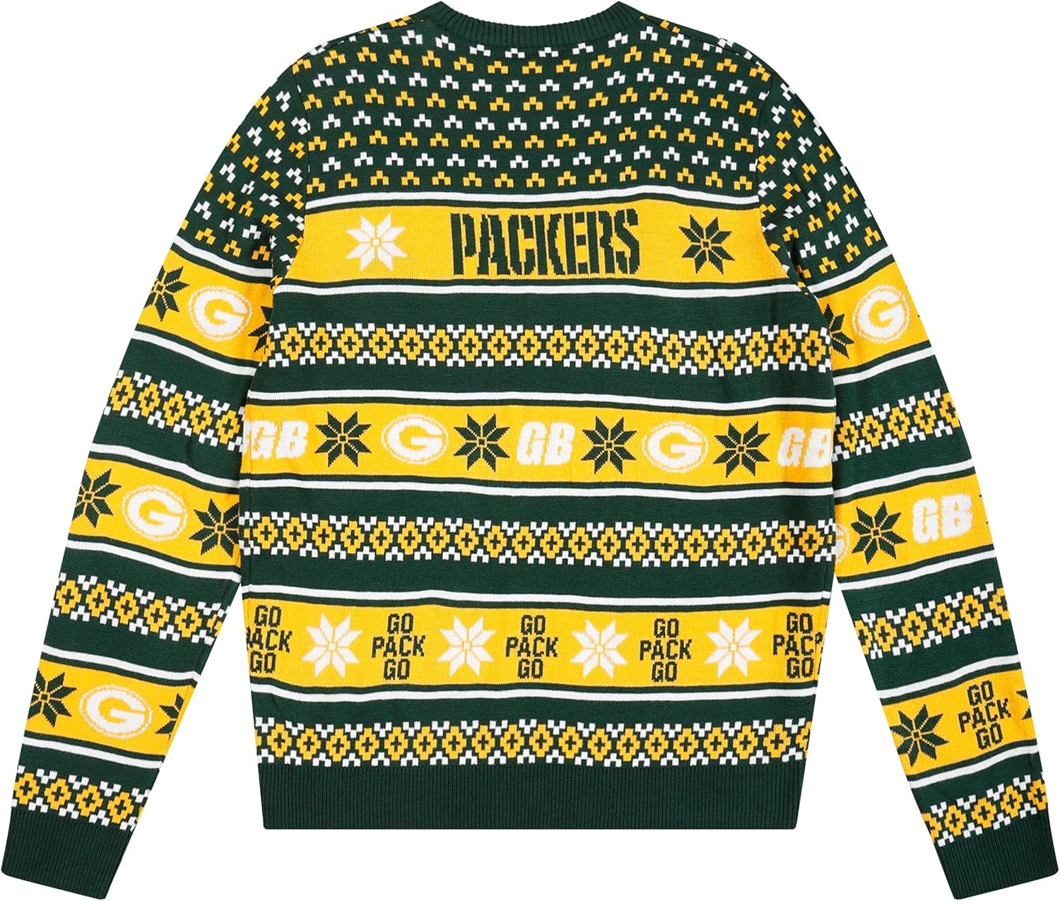 FOCO NFL Team Big Logo Ugly Sweater for Ultimate Team Spirit