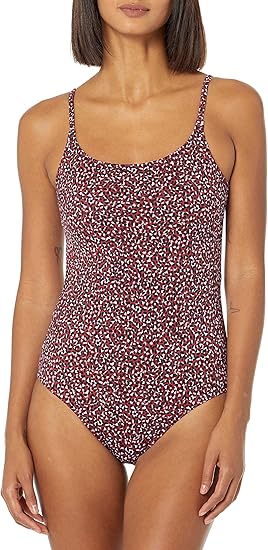 Stylish Women's Thin Strap One-Piece Swimsuit for Summer Fun