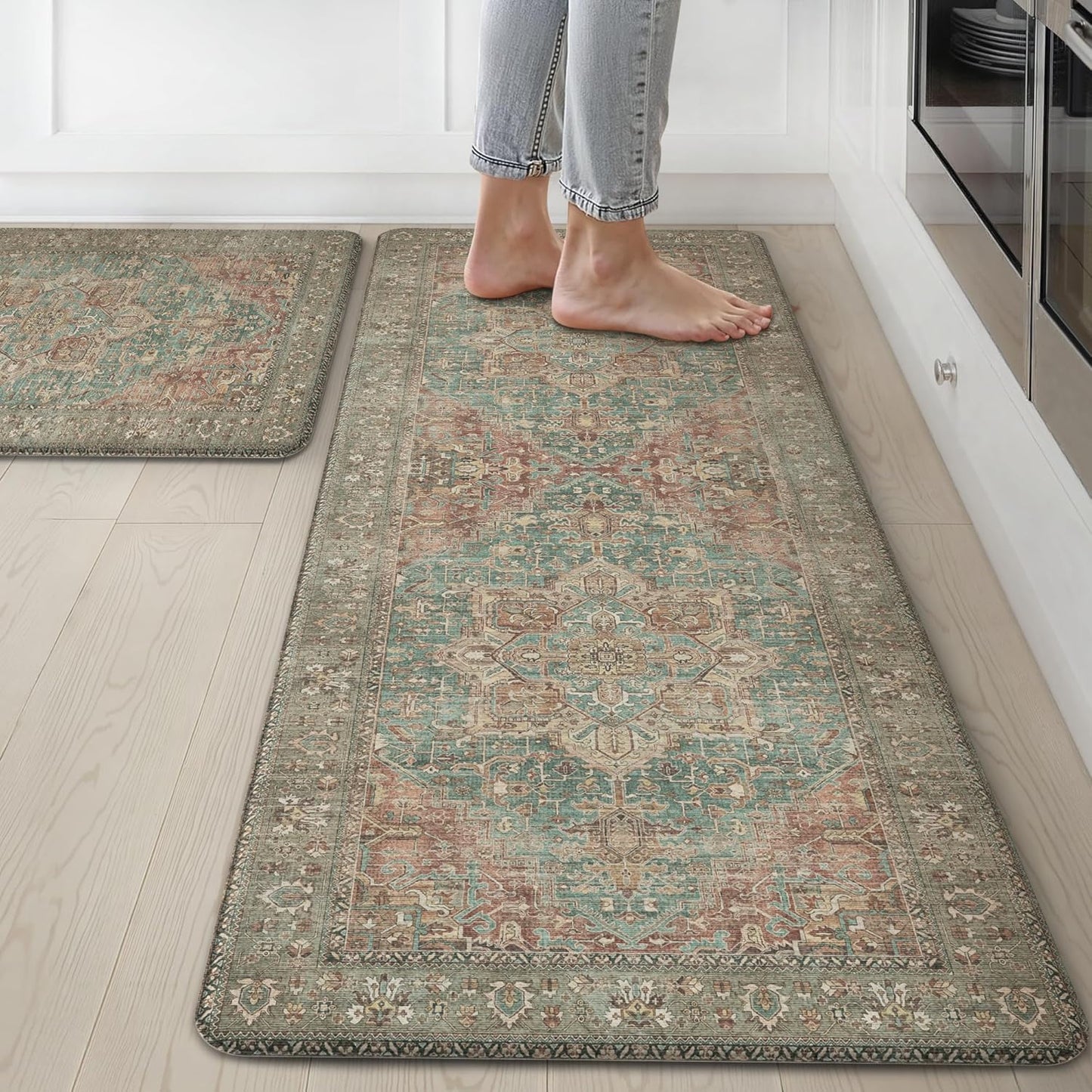GENIMO Kitchen Mats for Floor - Non Slip, Waterproof Comfort