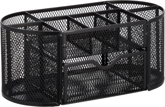 Efficiently Organize:  Basics Mesh Desk Organizer