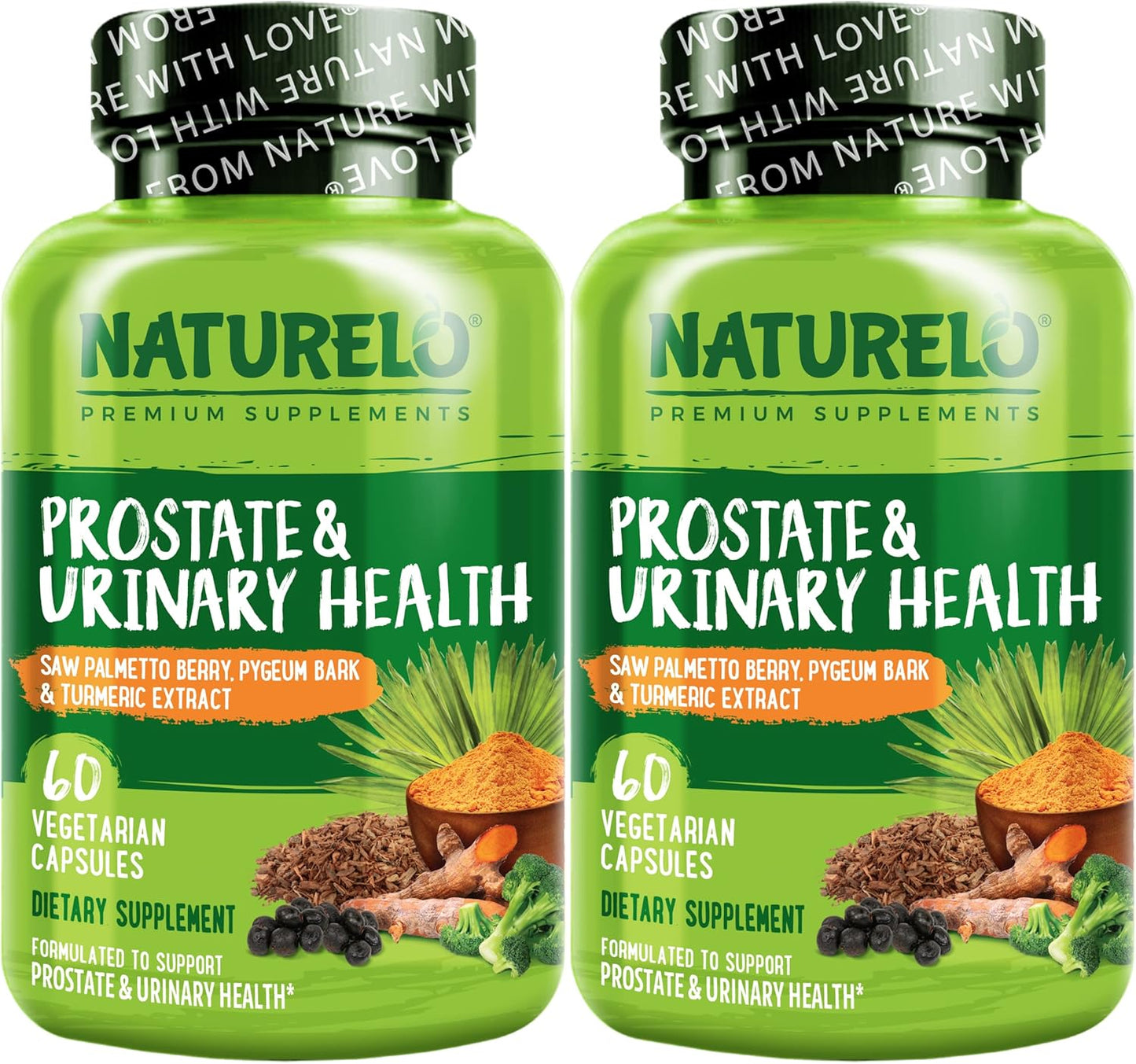 NATURELO Prostate & Urinary Health Supplement for Men