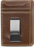 Flynn Hinged Money Clip Wallet for Men - Slim Front Pocket Carry