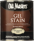 Old Masters 80604 Gel Stain 1 Quart Early American - Smooth Coverage