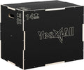 Yes4All 3 in 1 Non-Slip Wooden Plyo Box for Home Workouts