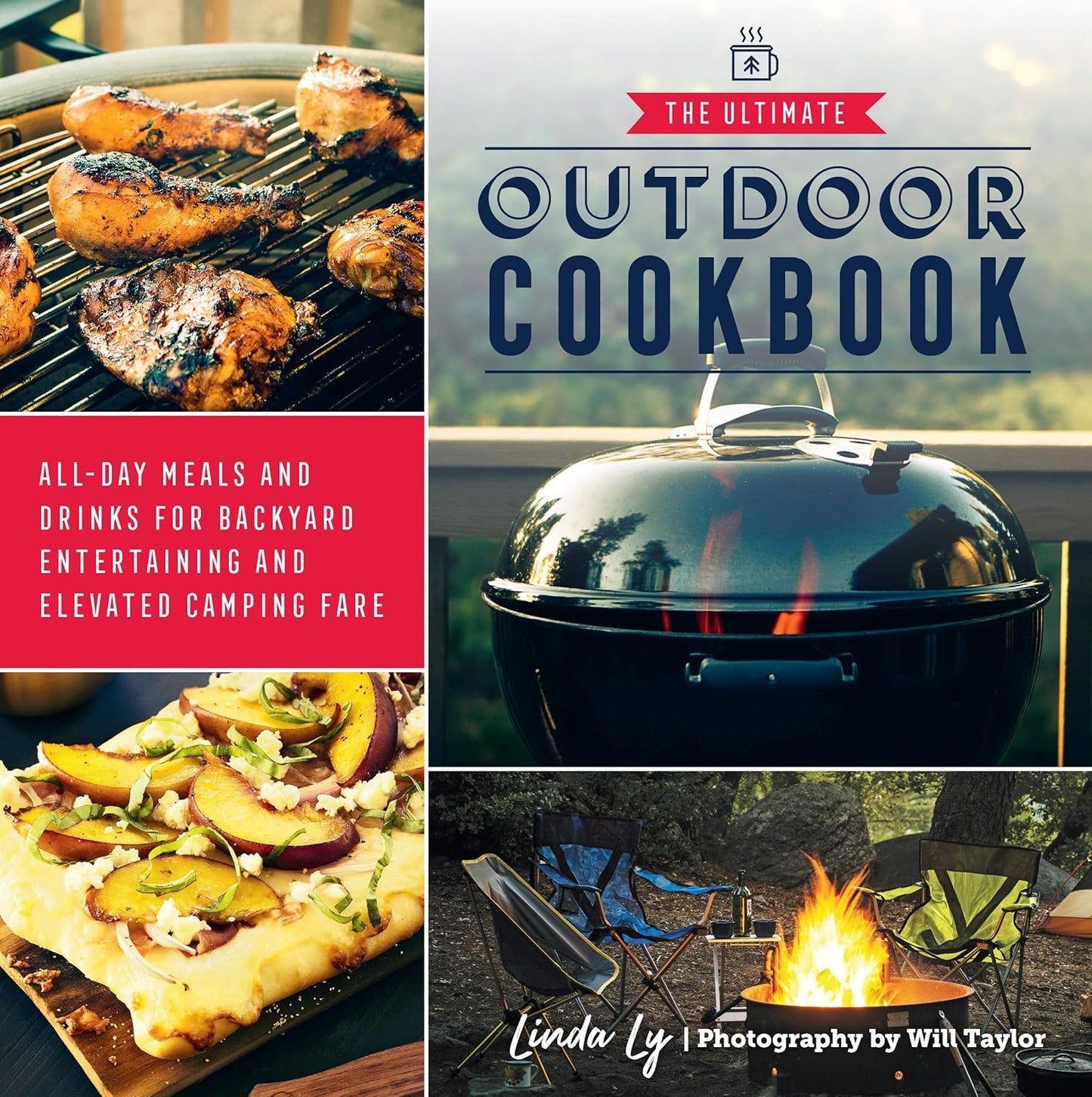 Outdoor Cookbook: All-Day Meals & Drinks by Mia Lind