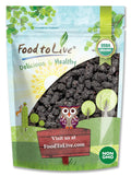 Organic Dried Black Mulberries 2 Pounds - Unsweetened Snack