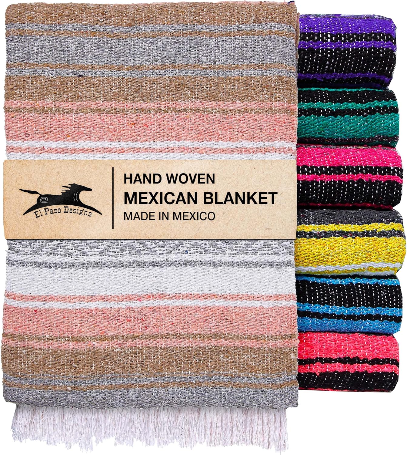 Versatile Mexican Yoga Blanket - Boho Chic Essential