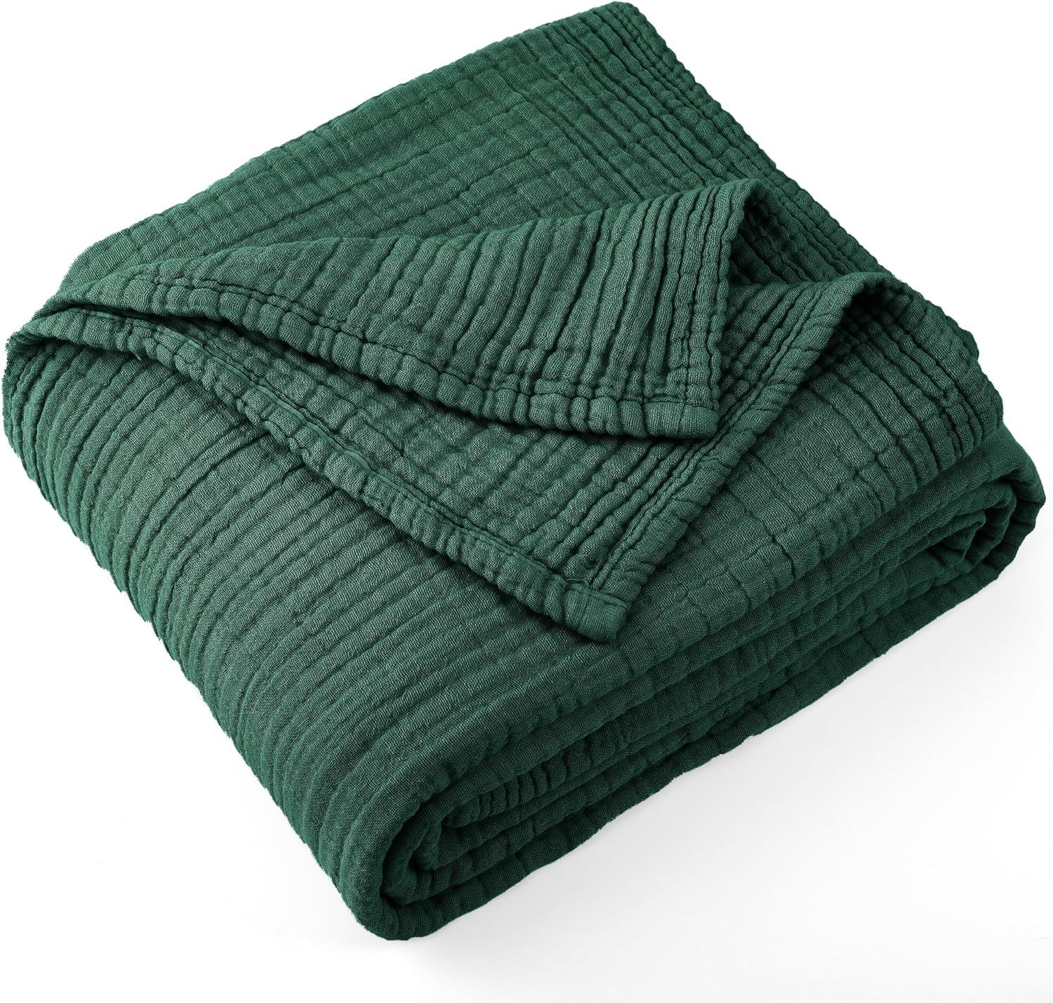 Carriediosa 100% Cotton Muslin Throw Blanket for All Seasons