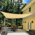 TANG 3 ft x 17 ft Sun Shade Sail Rectangle Outdoor Canopy - UV Block