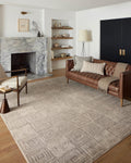 Loloi Darby Area Rug DAR-05 Beige/Grey 5 ft 3 in x 7 ft 6 in