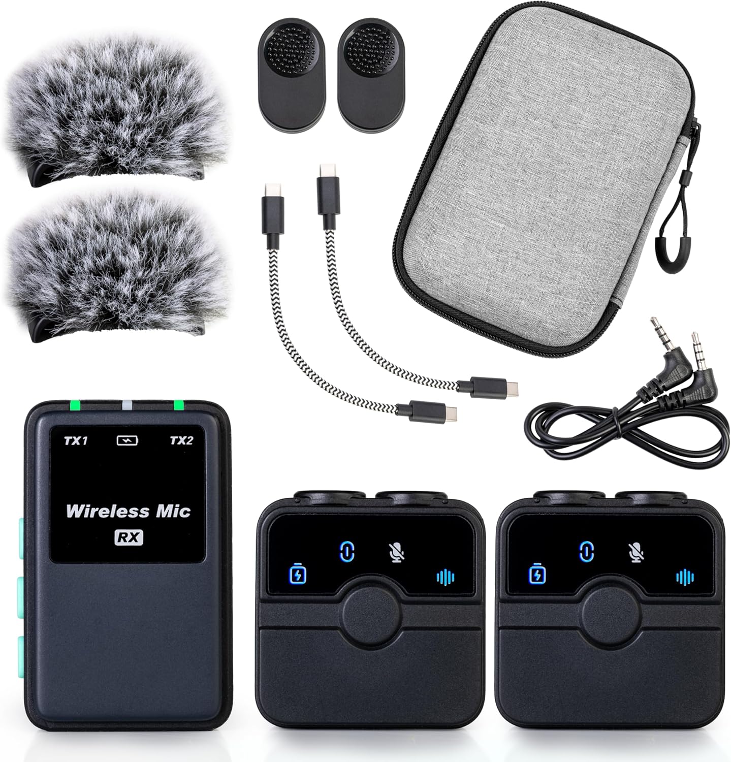 CreatorMic Wireless Microphone for iPhone and Android Devices