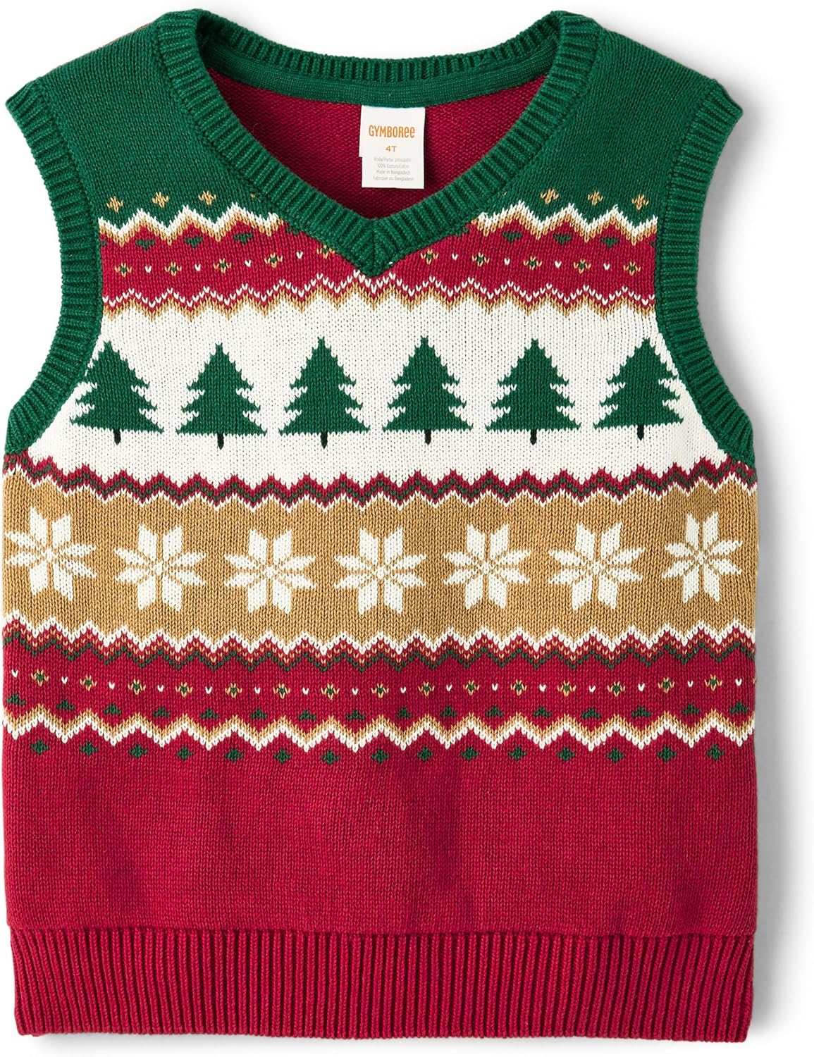 Gymboree Boys and Toddler Sweater Vests for Holiday Cheer
