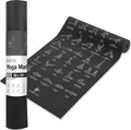 NewMe Fitness Yoga Mat Large 5mm Thick, 68in - Non Slip Comfort