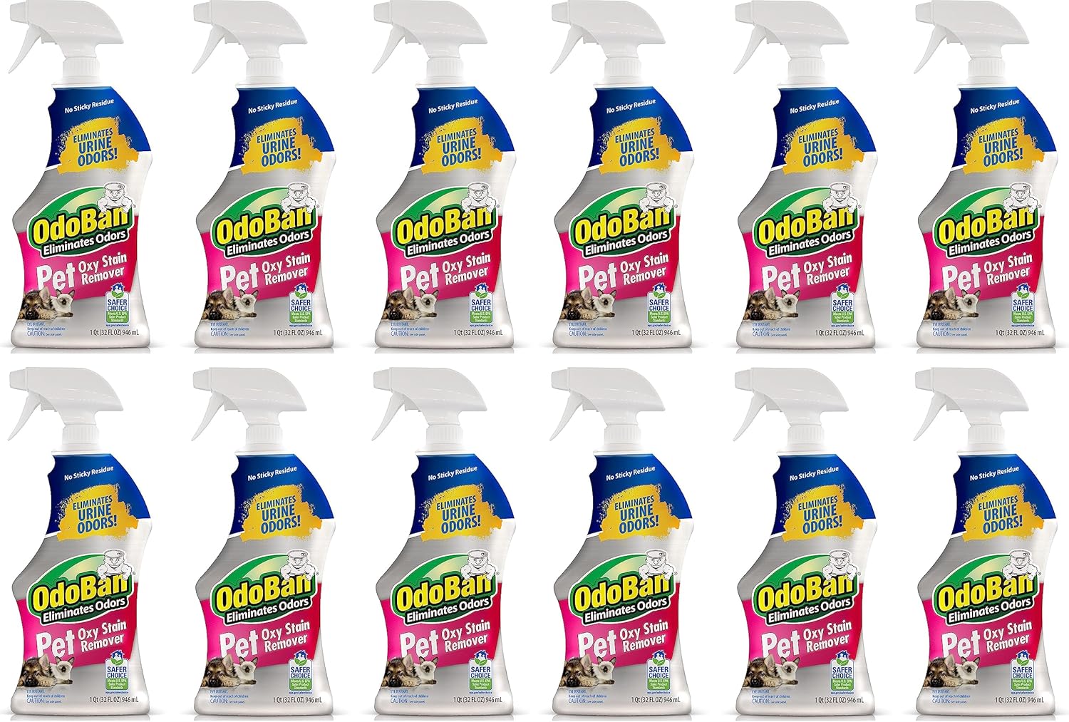 OdoBan Pet Solutions Oxy Stain Remover for Effective Cleaning