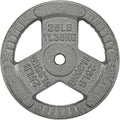 Fitvids Standard Cast Iron 1-In Weight Plate Sets - Durable Home Gym