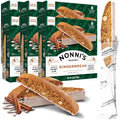 Gingerbread Biscotti Holiday Cookies - Crunchy Almond Biscotti