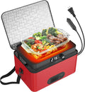 Portable Oven for Car and Home, 12V 24V 110V-240V Food Warmer