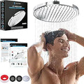 Rainfall Shower Head 10 in Large Rain Shower Head - Gentle High