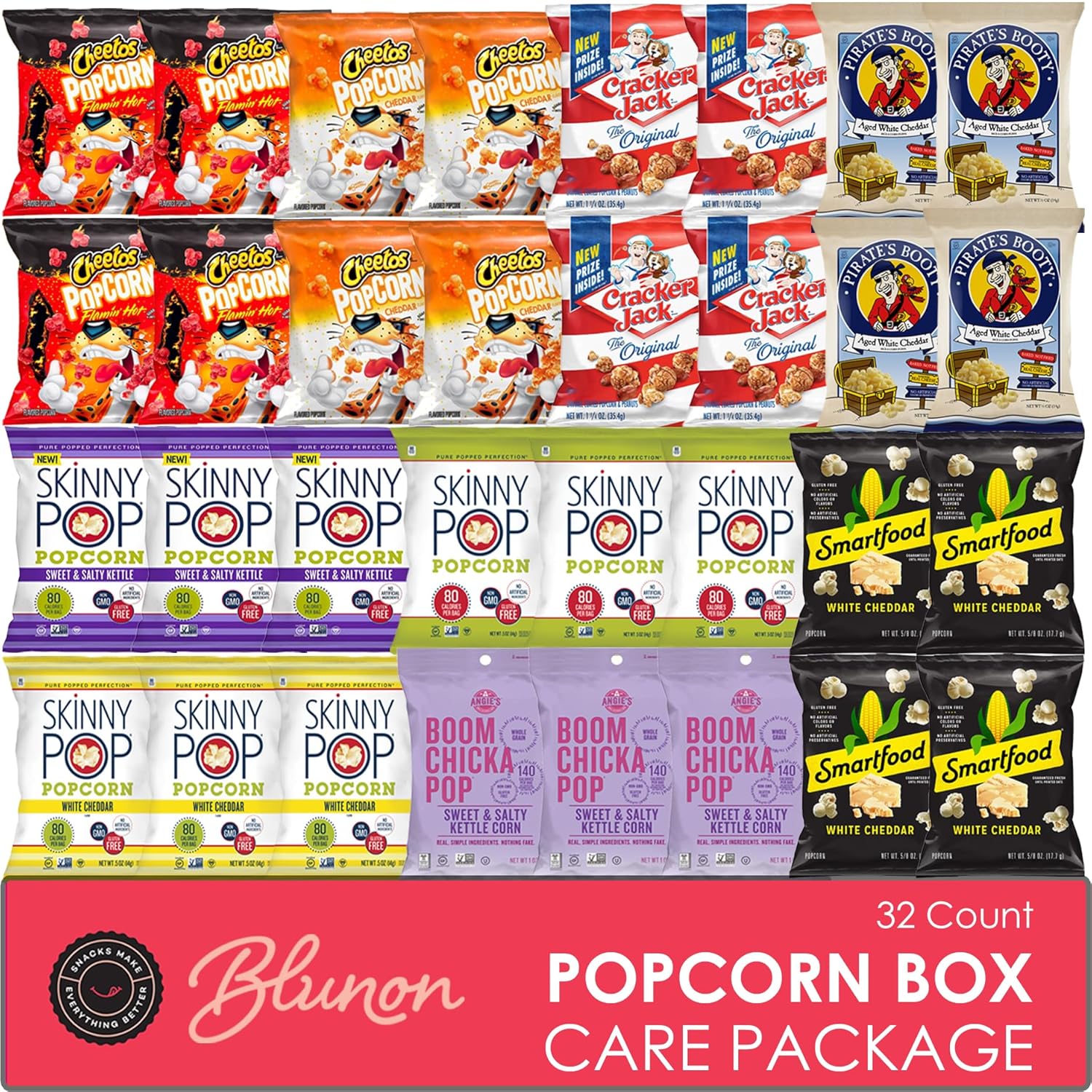 Popcorn Variety Pack - Snack Bag Assortment for Everyone