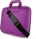 Purple 10-inch Retro Carrying Case Tablet Bag - Slim Retro Carry Case