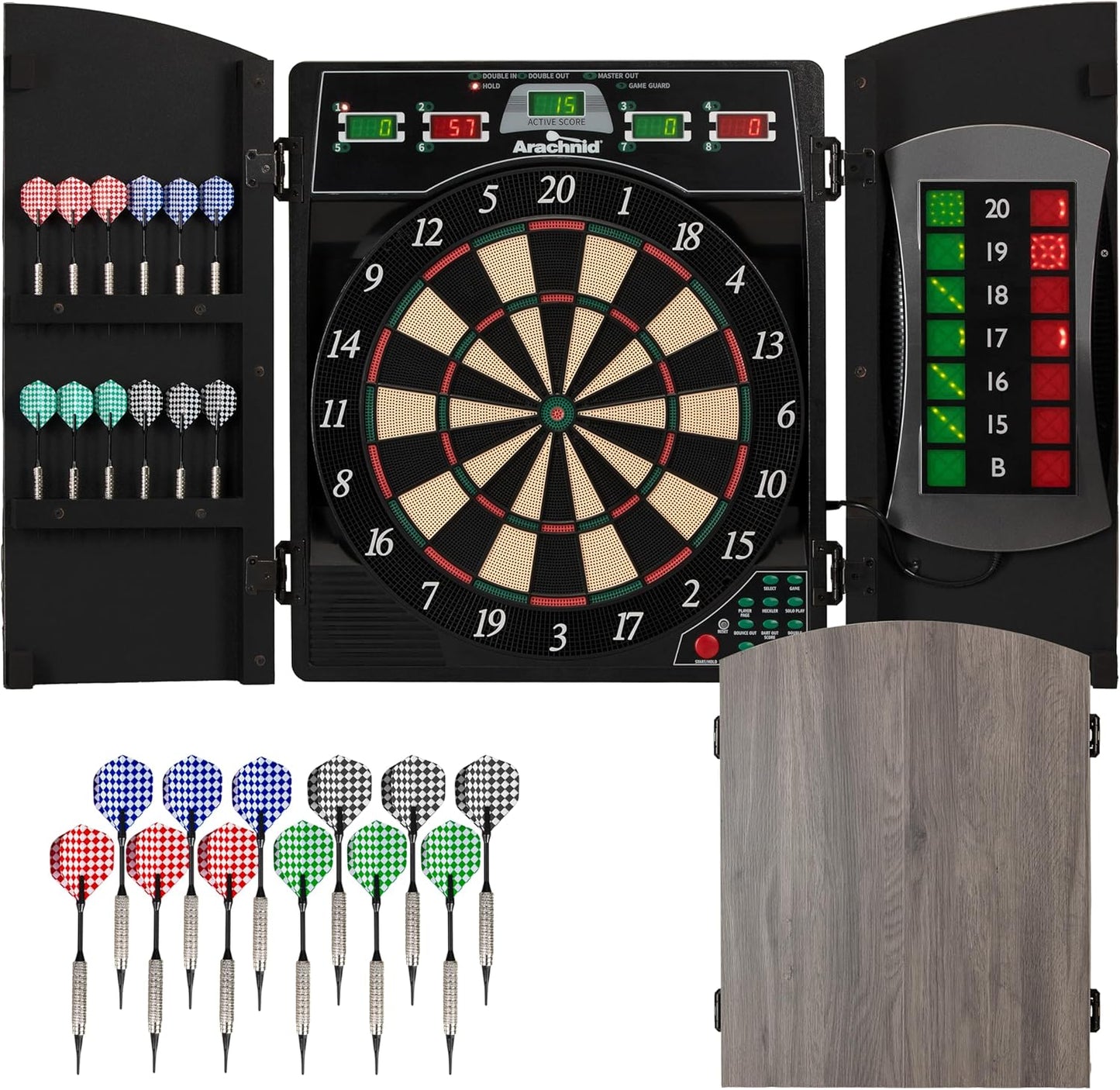 Arachnid Cricket Maxx 4.0 Electronic Dartboard Set for Fun