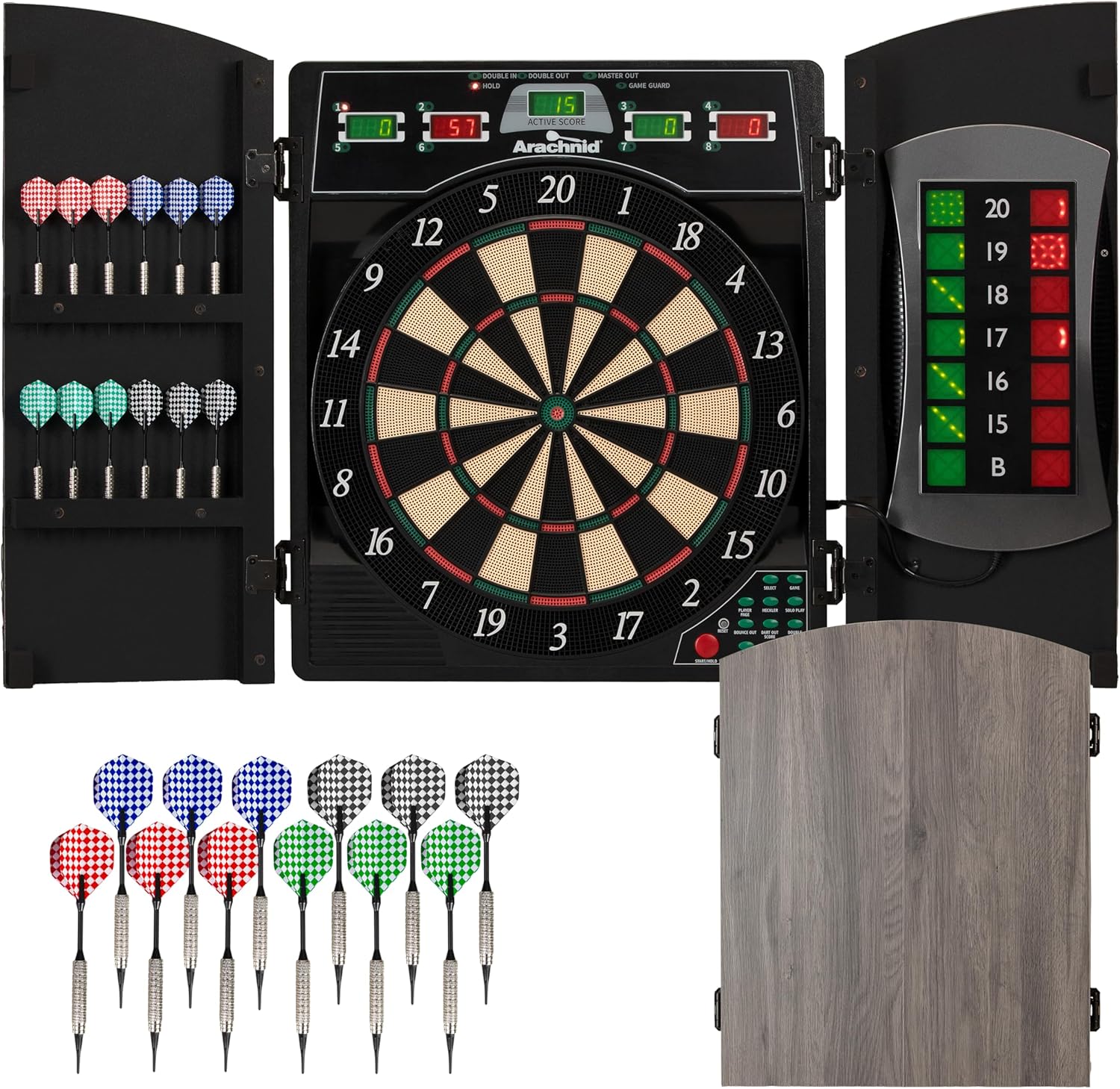 Arachnid Cricket Maxx 4.0 Electronic Dartboard Set for Fun