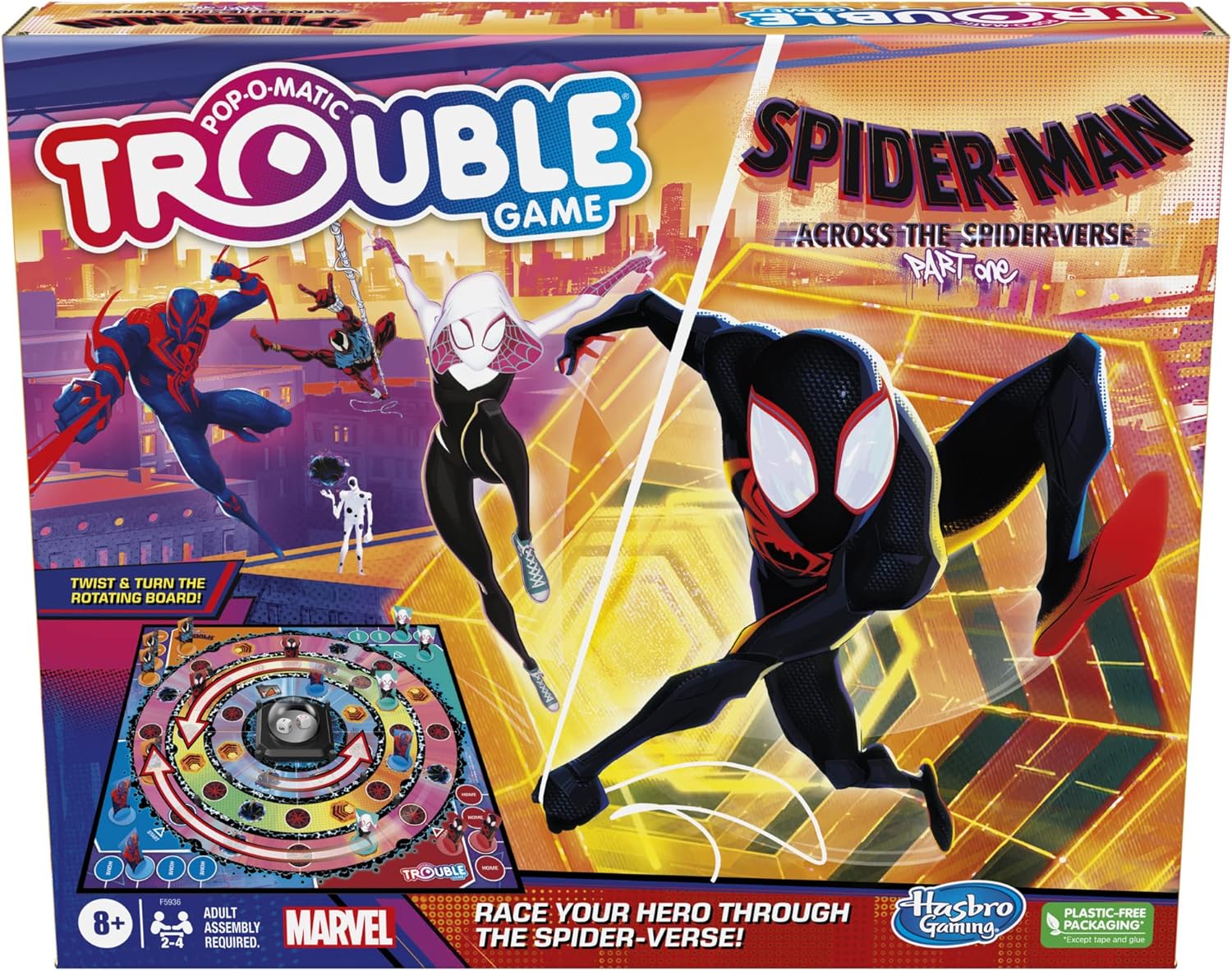Marvel Spider-Verse Trouble Game for Marvel Fans