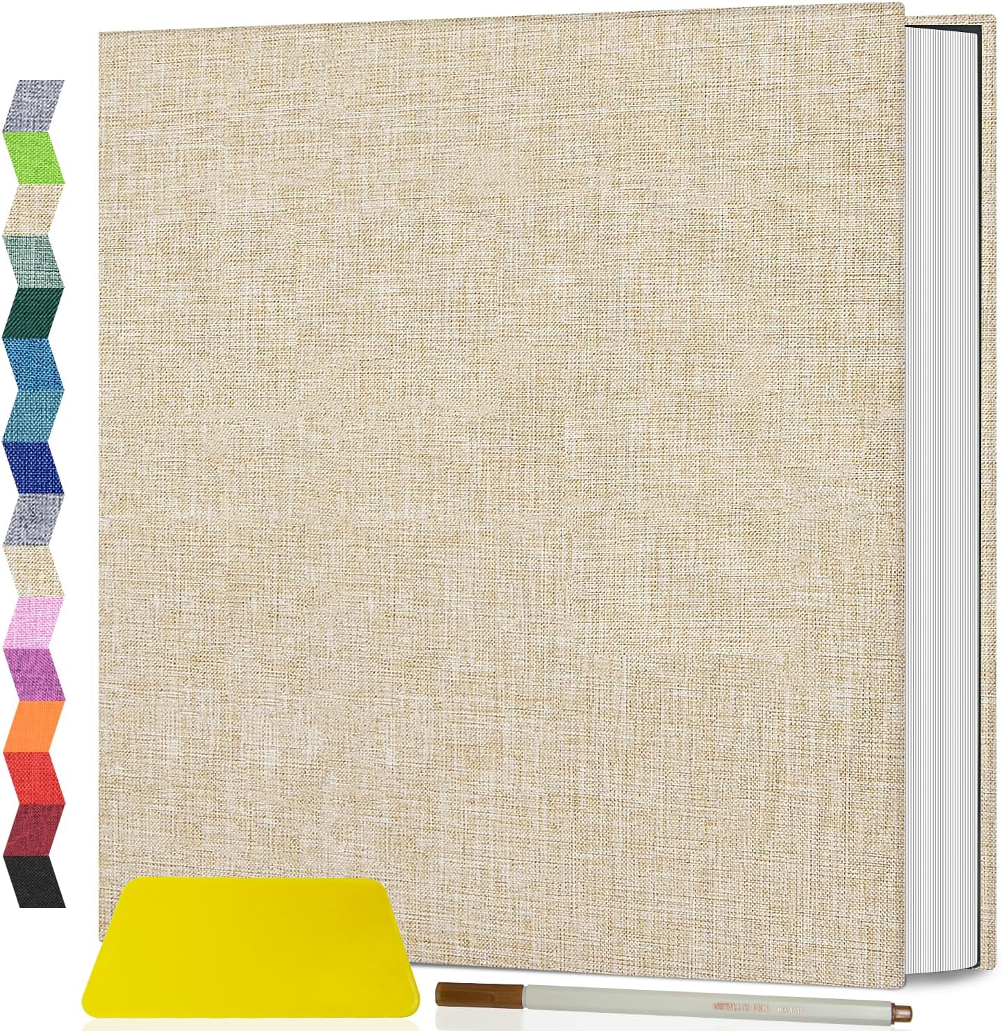 Popotop Photo Album Self Adhesive Scrapbook for Cherished Memories