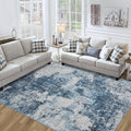 8x10 Area Rug for Living Room Bedroom - Large Washable Soft Abstract